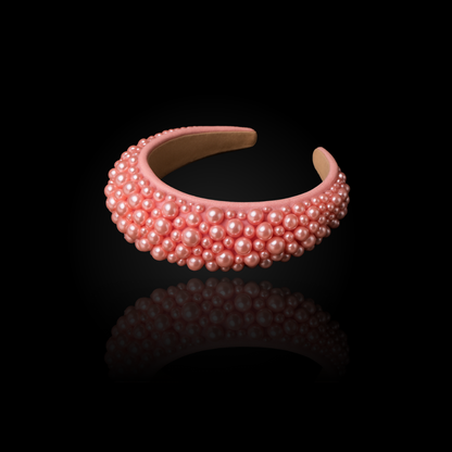 Cerchietto per Capelli con Perle Stile Barocco