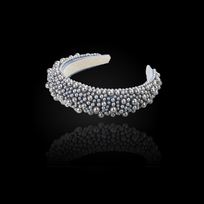 Cerchietto per Capelli con Perle Stile Barocco