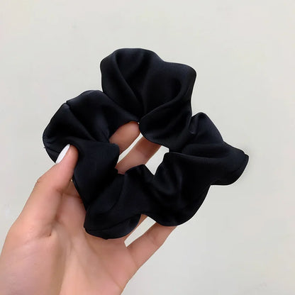 Scrunchie oversize in seta coreana