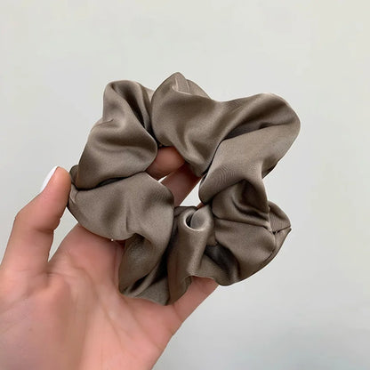 Scrunchie oversize in seta coreana