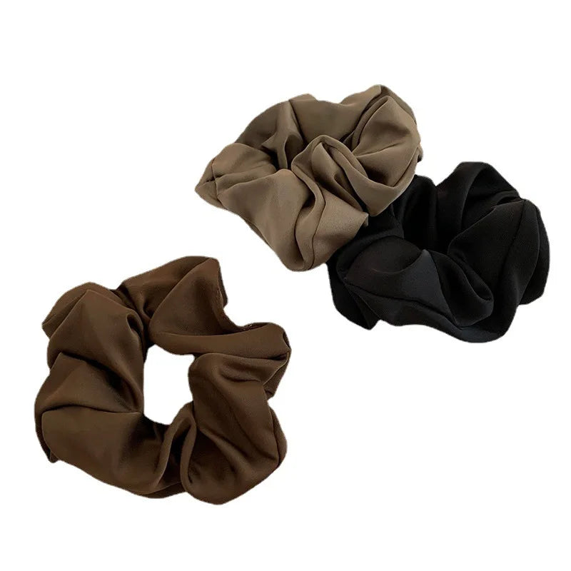 Scrunchie oversize in seta coreana