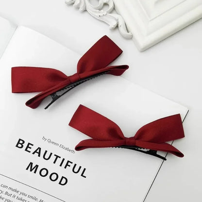 Fiocco con forcina per capelli capelli con clip laterali