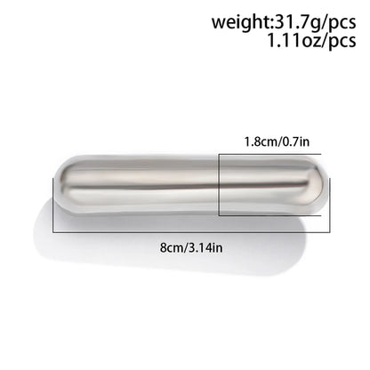 Elastico capelli donna con dettaglio geometrico in metallo doppio strato