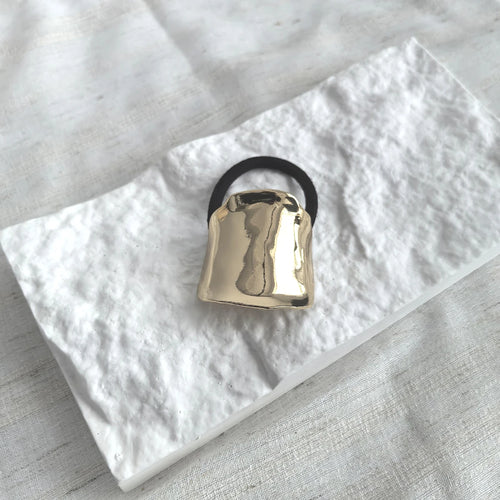 Fasce per capelli a doppio strato irregolari in metallo