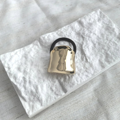 Fasce per capelli a doppio strato irregolari in metallo