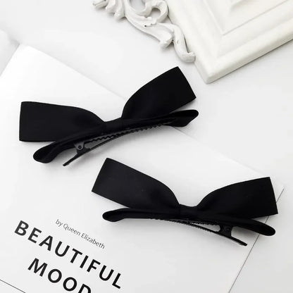 Fiocco con forcina per capelli capelli con clip laterali