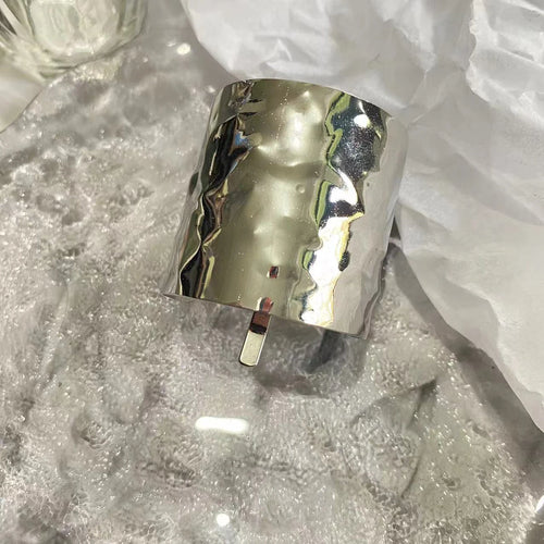 Fasce per capelli a doppio strato irregolari in metallo